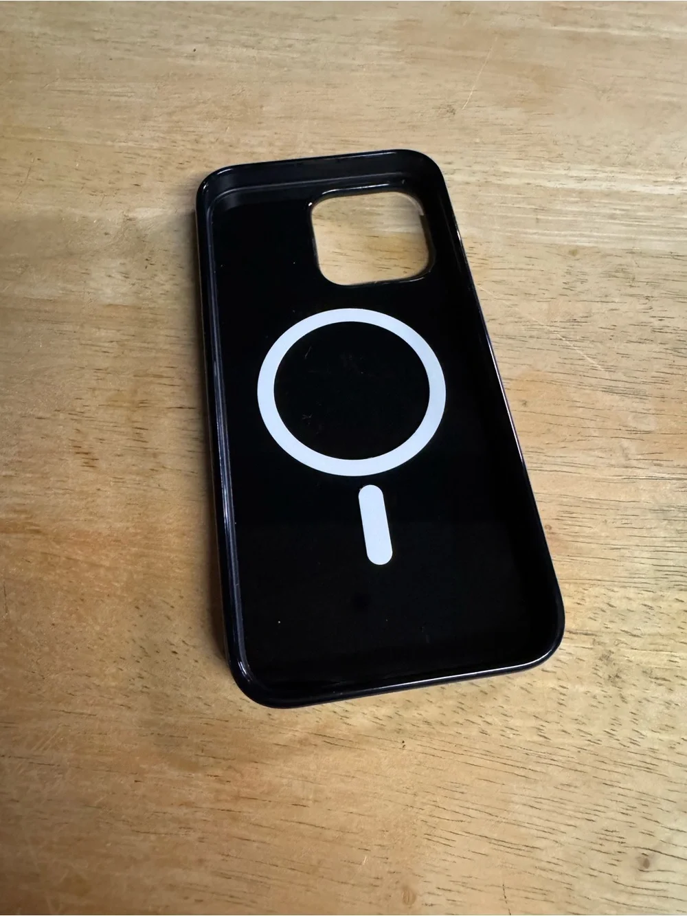 Mirror Thorny Blade Forest iPhone 15 Pro Max MagSafe Case BonBon Black Popsocket
